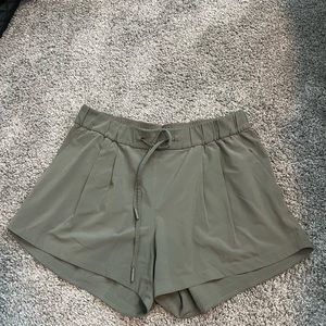Lululemon green shorts
